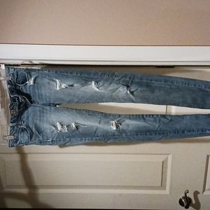 American Eagle lightwash color Jeans Size 4 Regular Jegging